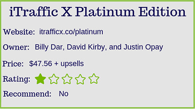 itrafficx rating