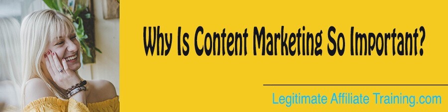 Why Content Marketing Important? (Infographic)