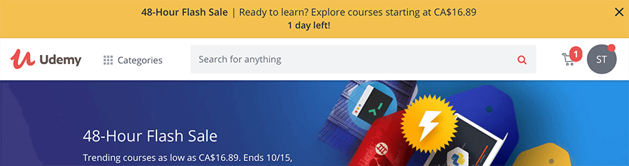 Udemy academy has beginner to advanced courses